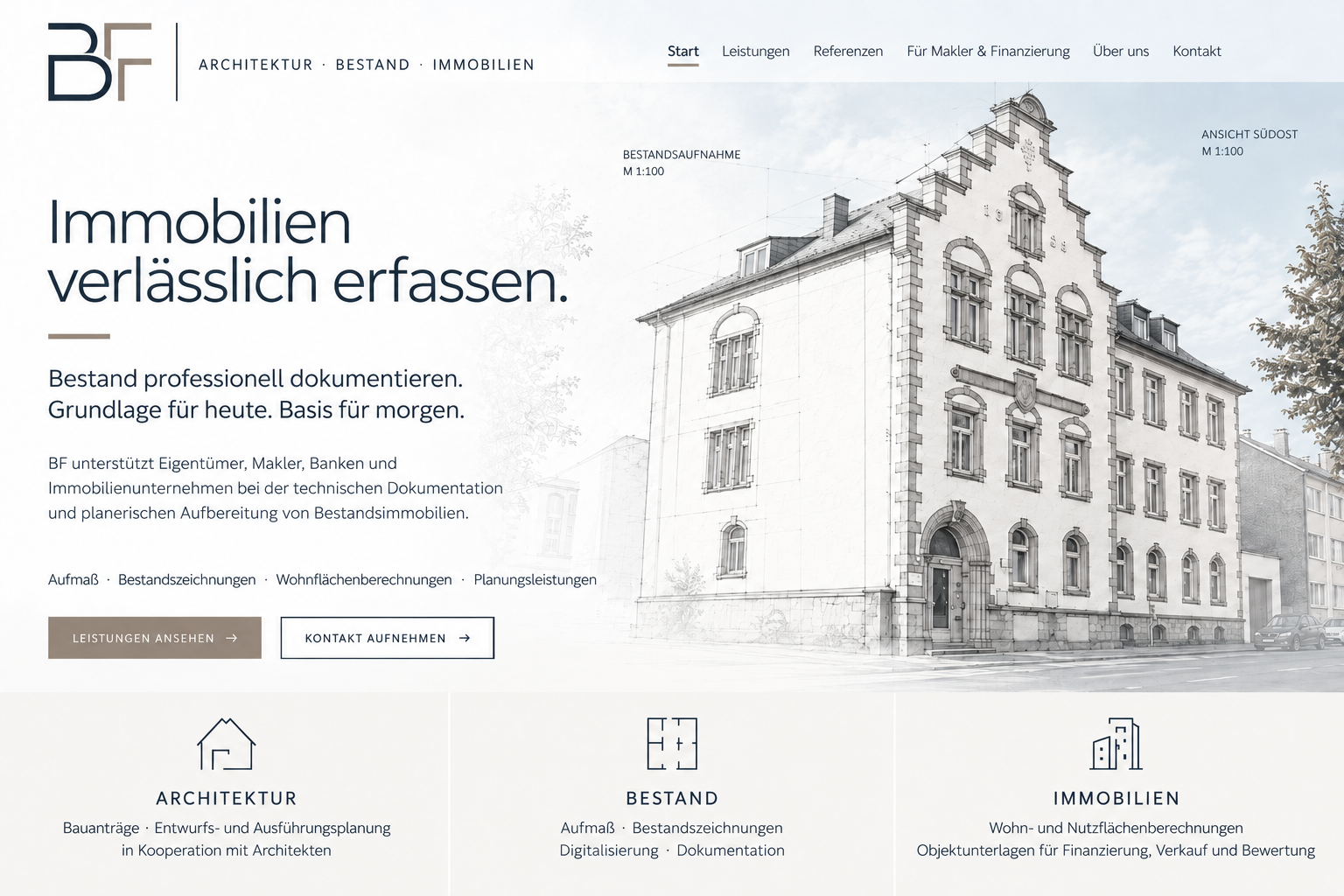 BF Architektur Bestand Immobilien