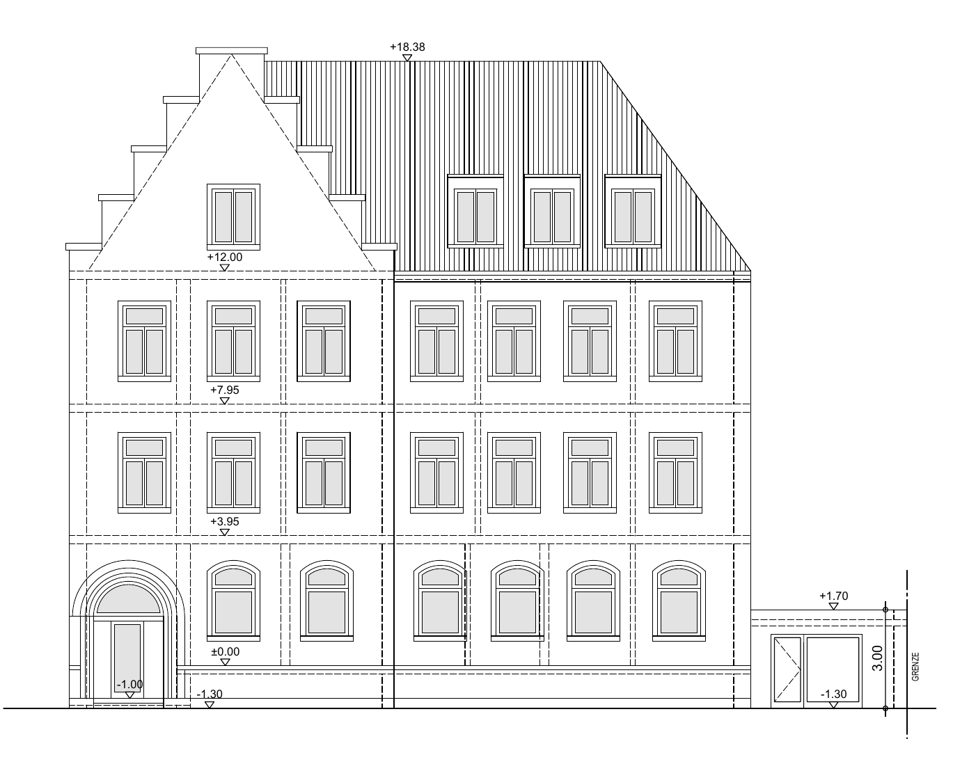 Bestandszeichnung Erbschlöer Straße 9 Wuppertal